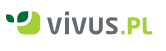 Obraz przedstawiający logo firmy pożyczkowej Vivus.