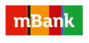 Obraz przedstawiający logo banku mBank.