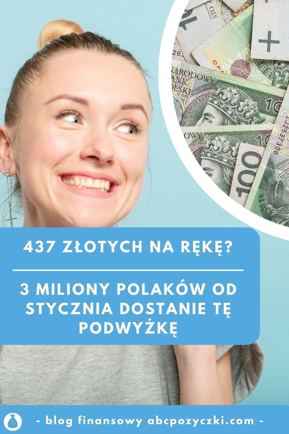 Pin do wpisu 437 złotych na rękę? 3 miliony Polaków od stycznia dostanie tę podwyżkę.